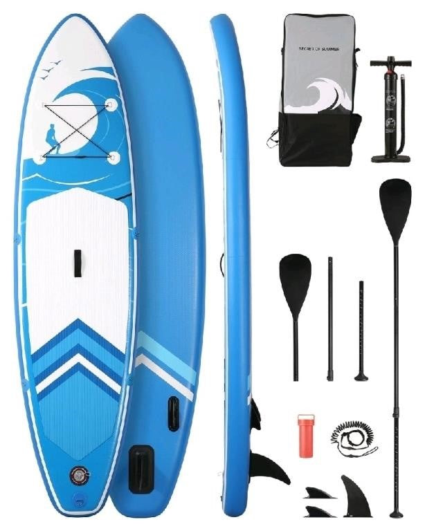 Naipo 6” Thick Inflatable Stand Up Paddle Boar