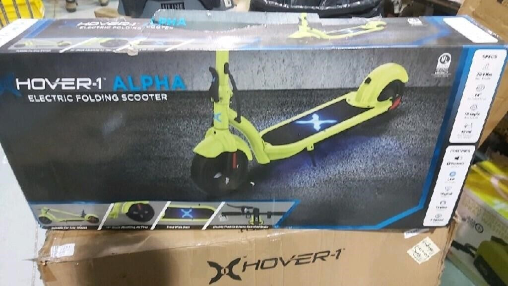 Hover-1 Alpha Electric Scooter, Yellow, 2