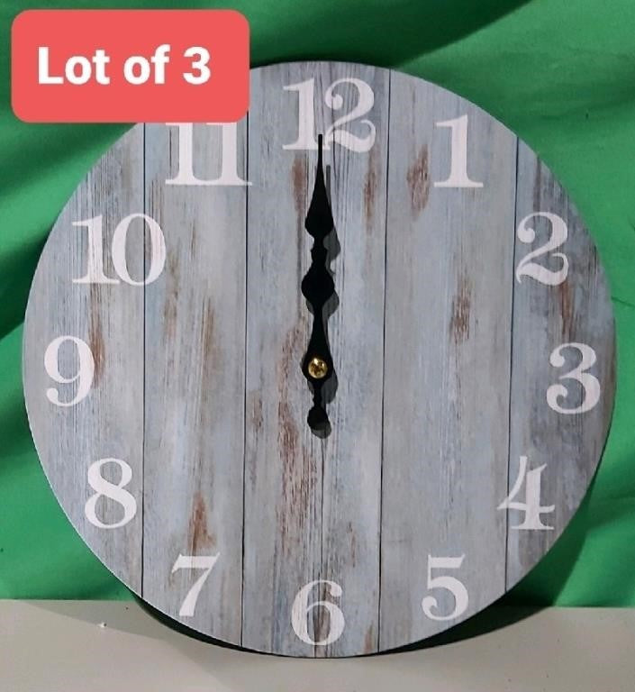 1st owned Wall Clock - 10 Inch Silent Non-Tick