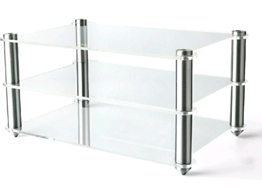 KGUSS, Mini Audio Component Rack Acrylic 2-Lay