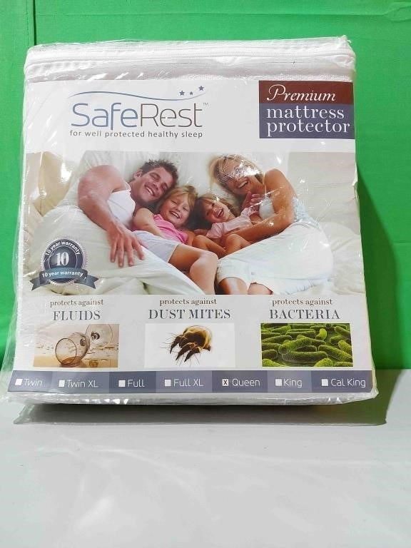 SafeRest Waterproof Queen Size Mattre