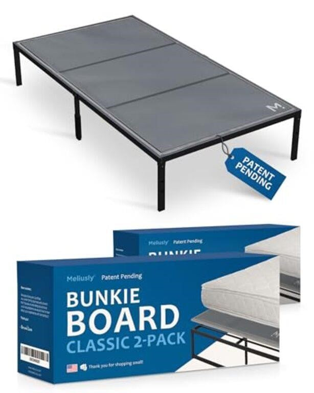Premium 10mm Bunkie Board Twin XL 2-Pack (38x79'')