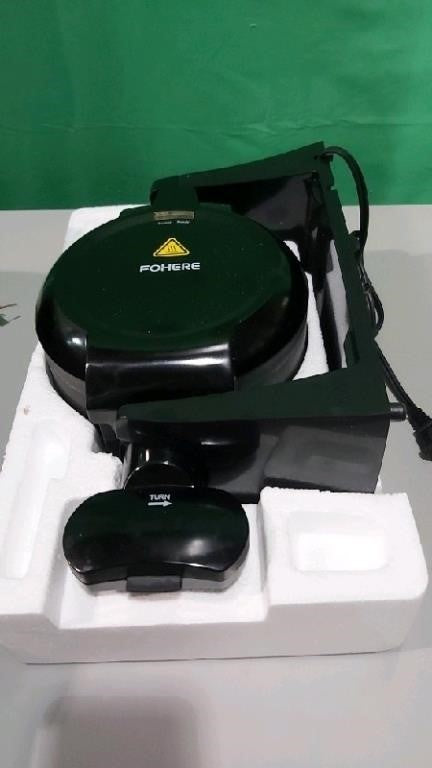 FOHERE Double Belgian Waffle Maker 180 Flip,m