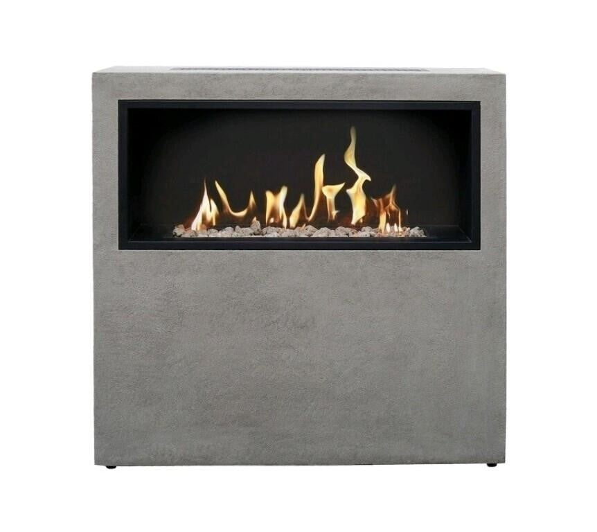 Canmore 48" Gas Fireplace, 65,000 btu hea