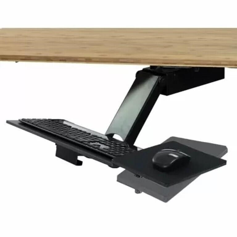 KT2 Ergonomic Sit Stand Under-Desk Computer Keyboa