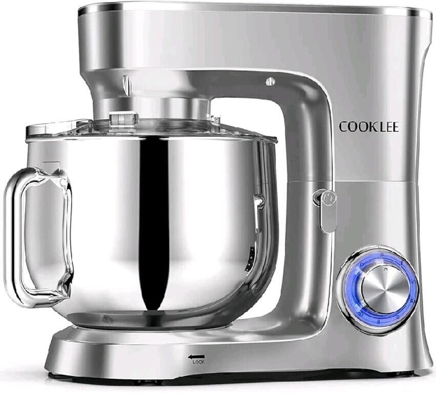 COOKLEE Stand Mixer, 9.5 Qt. 660W 10-Spee