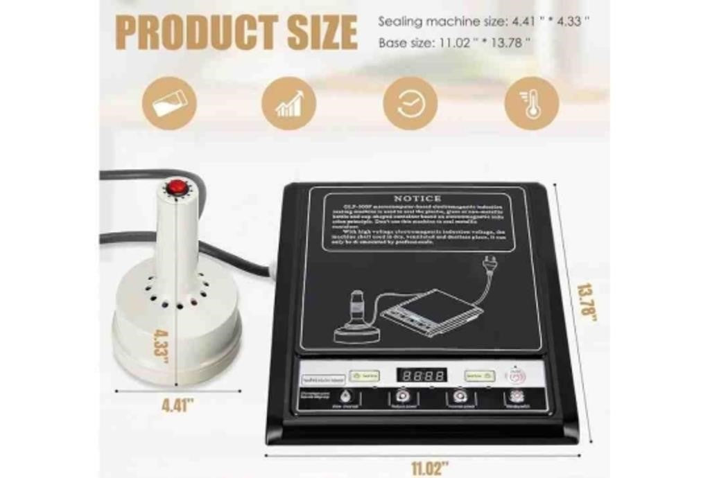 Handheld Electromagnetic Induction Sealer