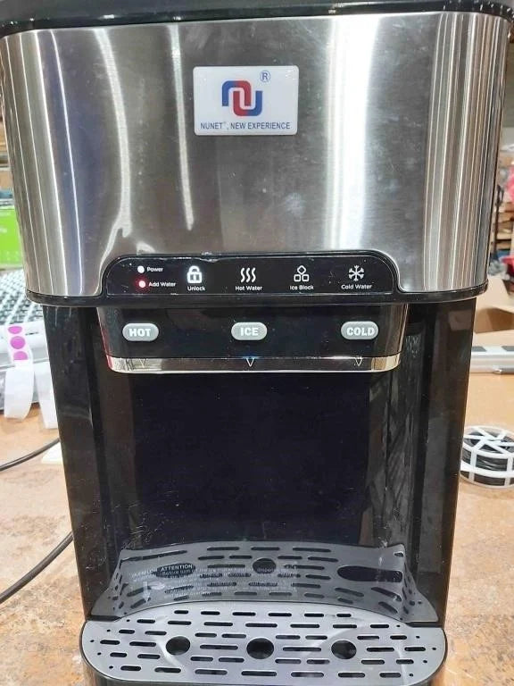 NUNET 3-in-1 Countertop Ice Maker and Hot