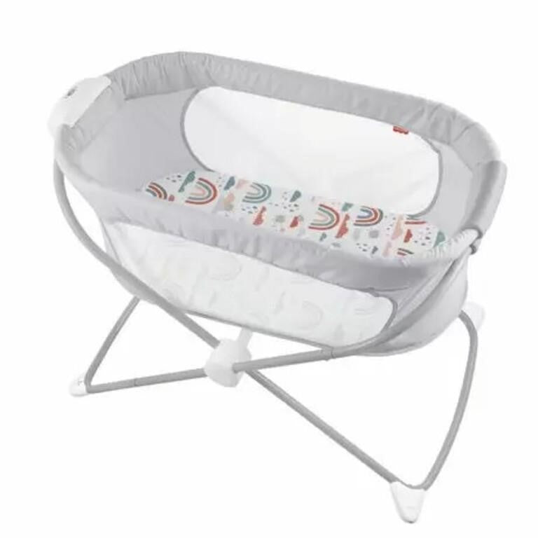 Fisher-Price Soothing View Bassinet – Rainbow Show