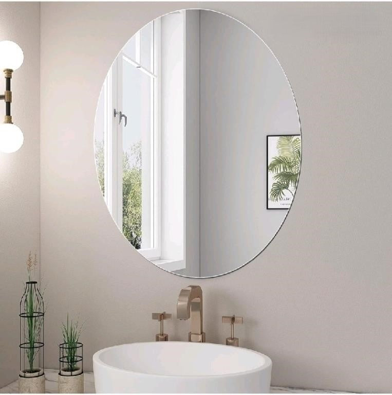 JUNEBRUSHS Oval Fogless Shatterproof