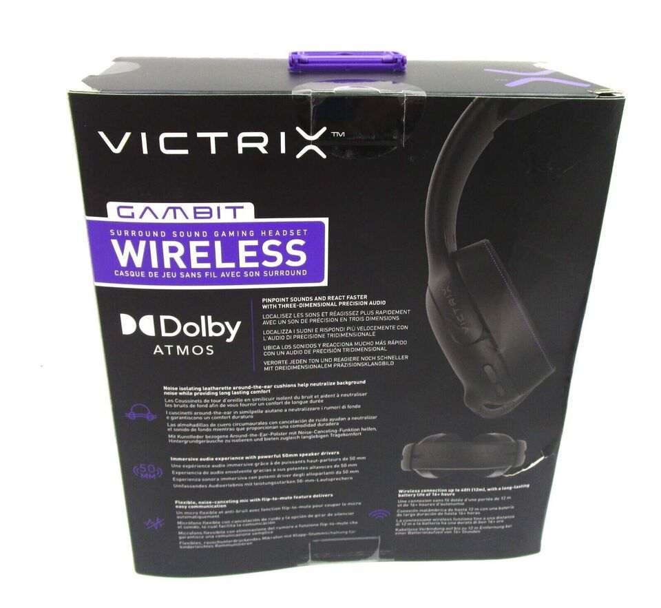 VICTRIX GAMBIT WIRELESS GAMING HEADSET